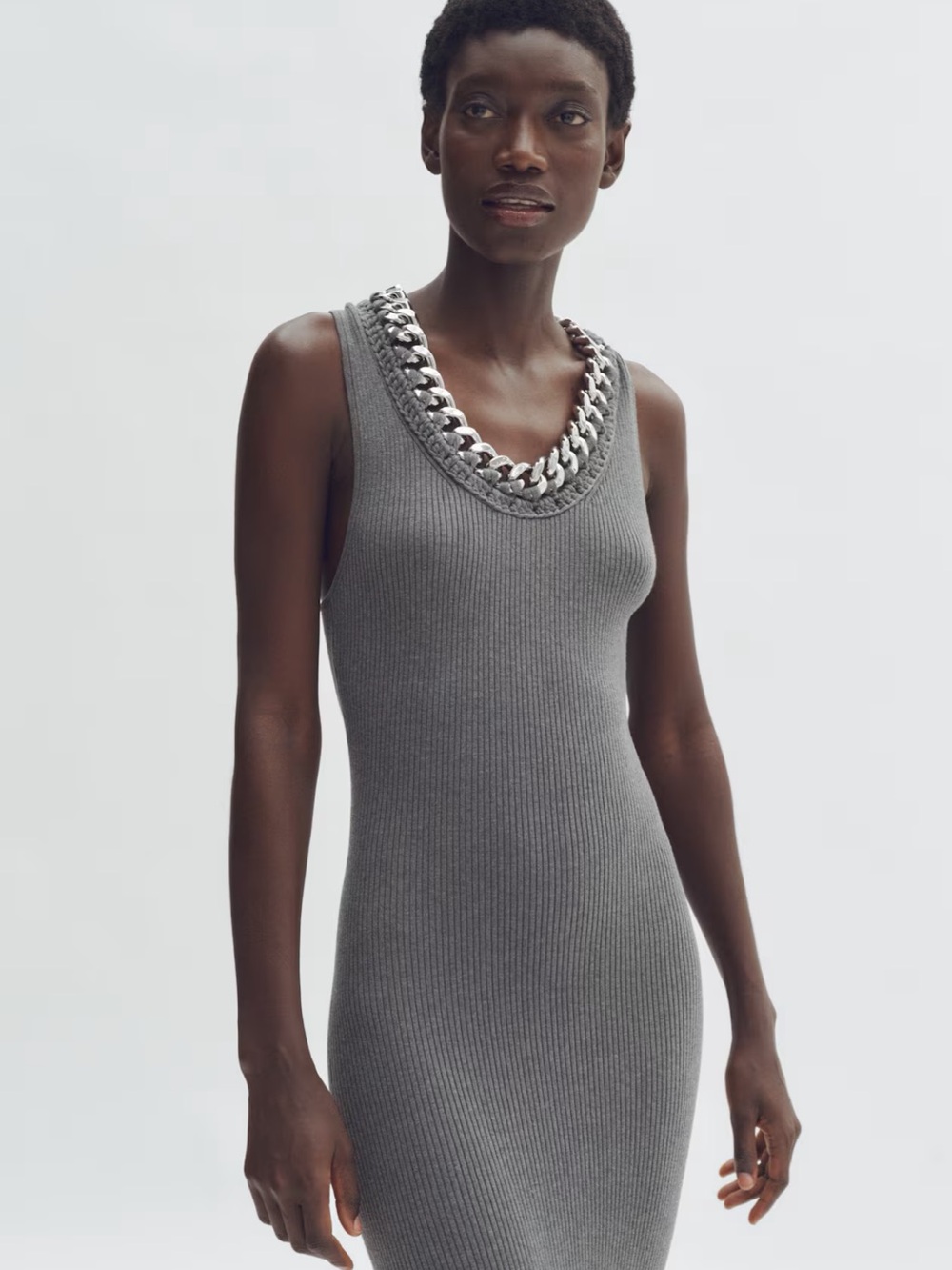 STELLA MCCARTNEY chain detail dress